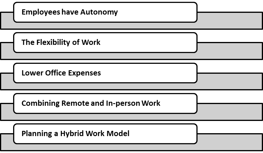 Meaning of Hybrid Workplace Model